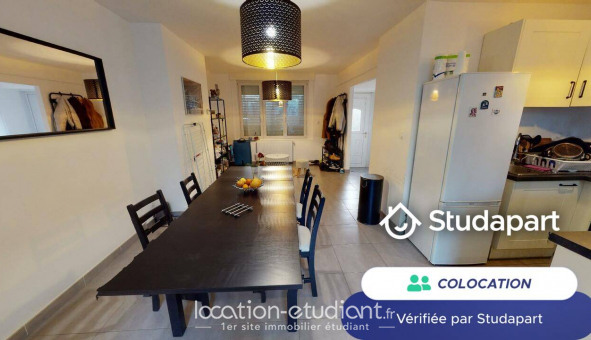 Colocation tudiante Studio à Lille (59800)