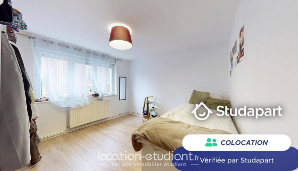 Colocation tudiante Studio à Lille (59800)