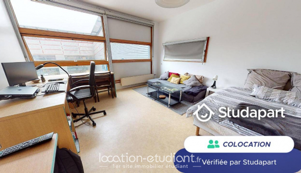 Colocation tudiante Studio à Lille (59800)