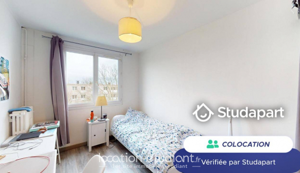 Colocation tudiante Studio à Lille (59800)