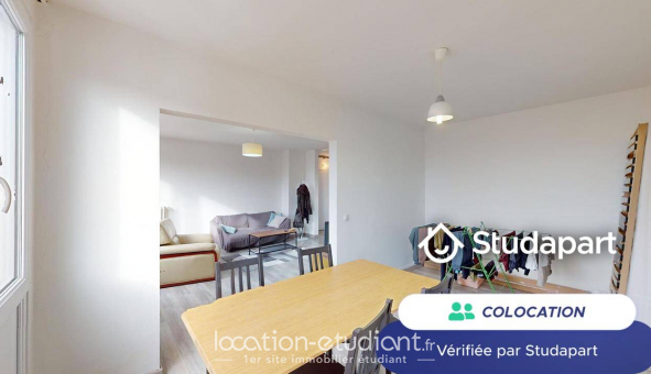 Colocation tudiante Studio à Lille (59800)