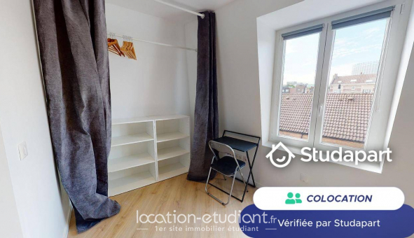 Colocation tudiante Studio à Lille (59800)