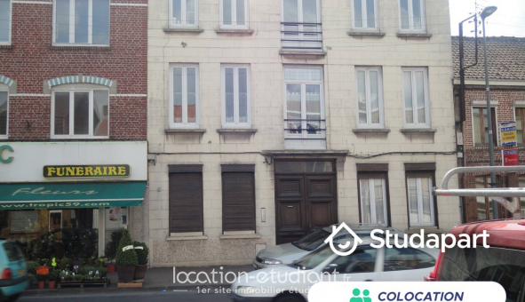 Colocation tudiante Studio à Lille (59800)