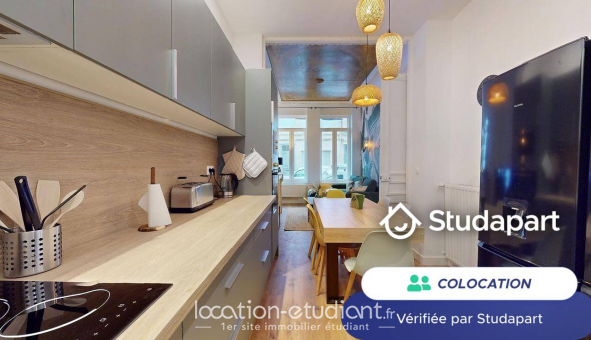 Colocation tudiante Studio à Lille (59800)