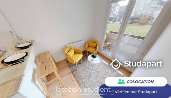 Colocation tudiante Studio à Lille (59800)