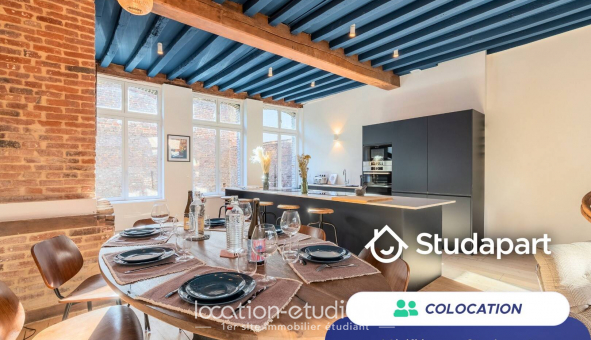 Colocation tudiante Studio à Lille (59800)