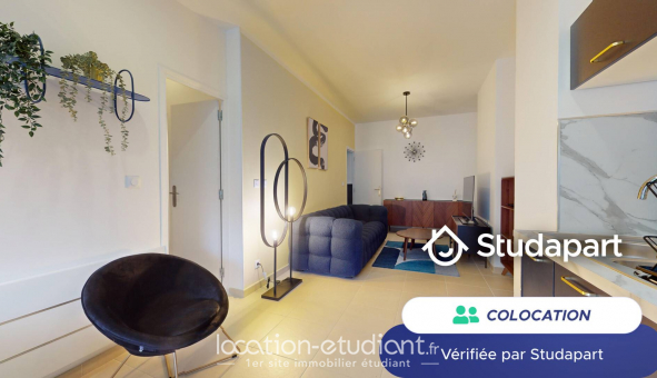 Colocation tudiante Studio à Lille (59800)