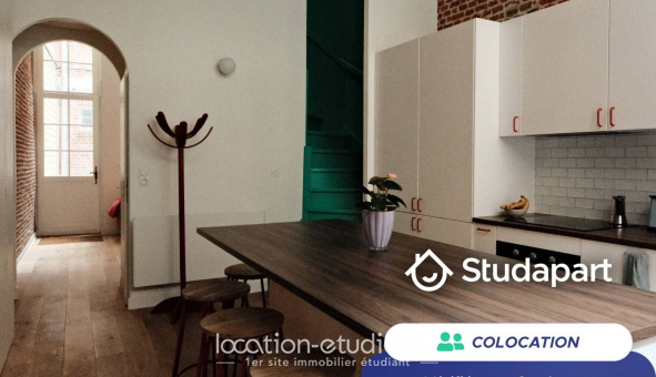 Colocation tudiante Studio à Lille (59800)