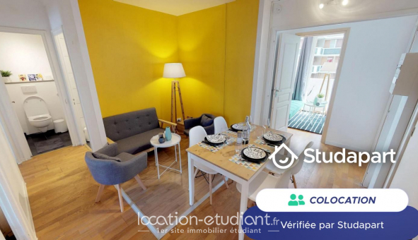 Colocation tudiante Studio à Lille (59800)