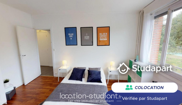 Colocation tudiante Duplex à Lille (59800)