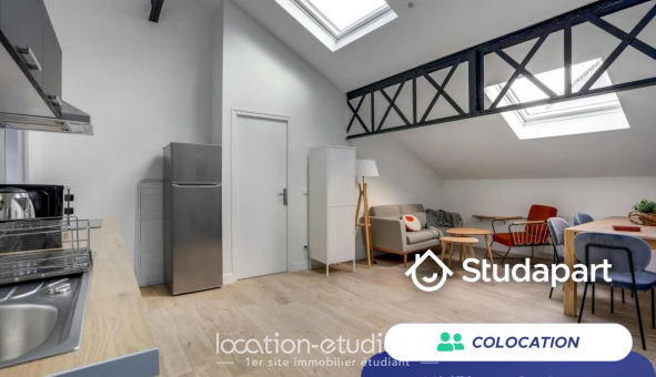 Colocation tudiante Studio à Lille (59800)