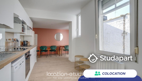 Colocation tudiante Studio à Lille (59800)