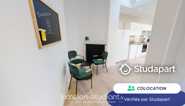 Colocation tudiante Studio à Lille (59800)