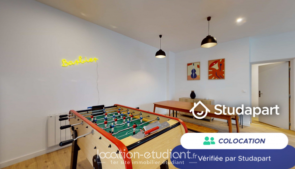 Colocation tudiante Studio à Lille (59800)