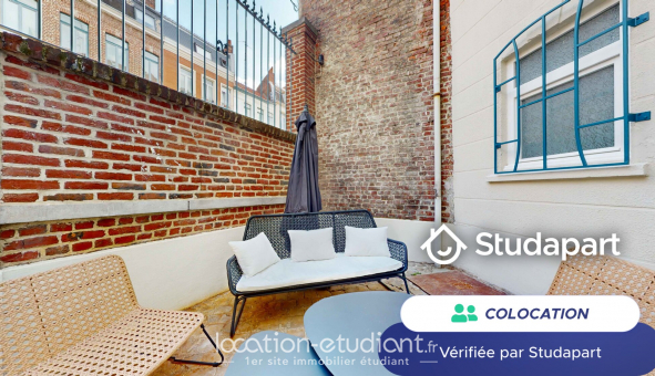 Colocation tudiante Studio à Lille (59800)