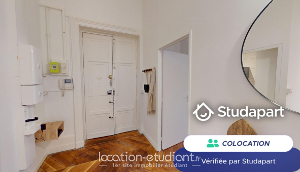 Colocation tudiante Studio à Lyon 1er arrondissement (69001)