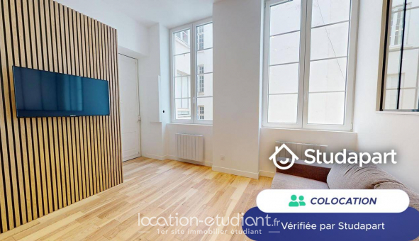 Colocation tudiante Studio à Lyon 2me arrondissement (69002)