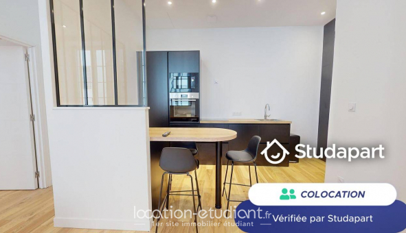 Colocation tudiante Studio à Lyon 2me arrondissement (69002)