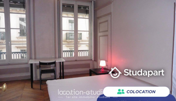 Colocation tudiante Studio à Lyon 2me arrondissement (69002)