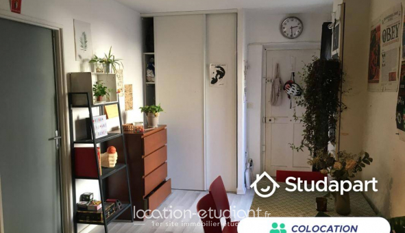 Colocation tudiante Studio à Lyon 2me arrondissement (69002)