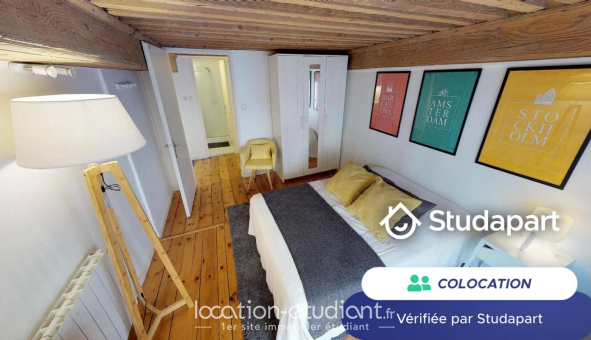 Colocation tudiante Duplex à Lyon 2me arrondissement (69002)