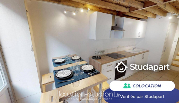 Colocation tudiante Duplex à Lyon 2me arrondissement (69002)