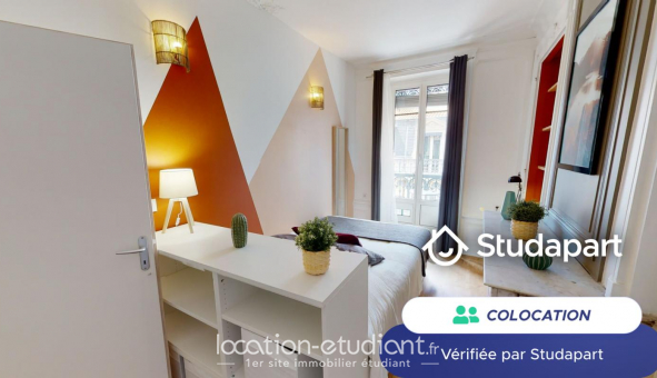 Colocation tudiante Studio à Lyon 2me arrondissement (69002)