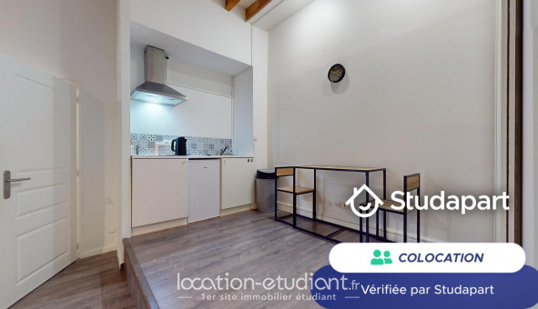 Colocation tudiante Studio à Lyon 3me arrondissement (69003)