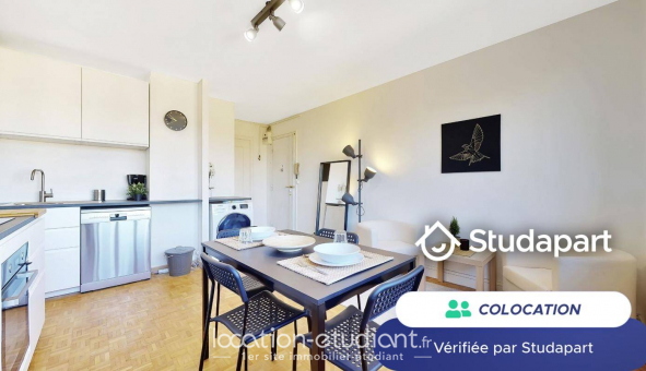 Colocation tudiante Studio à Lyon 3me arrondissement (69003)