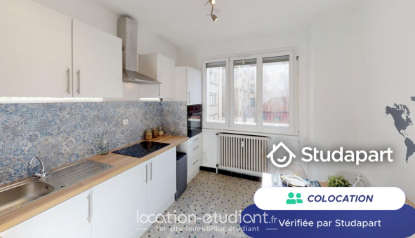 Colocation tudiante Duplex à Lyon 3me arrondissement (69003)