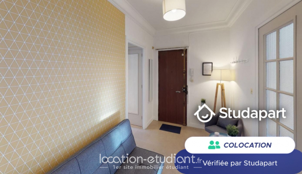 Colocation tudiante Duplex à Lyon 3me arrondissement (69003)