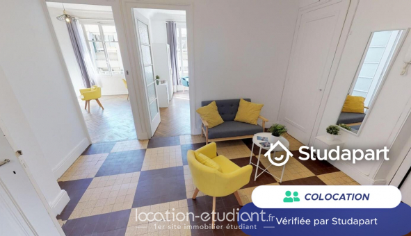 Colocation tudiante Duplex à Lyon 6me arrondissement (69006)