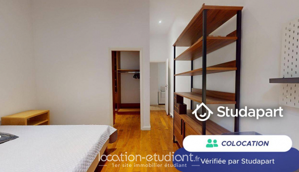 Colocation tudiante Studio à Lyon 7me arrondissement (69007)