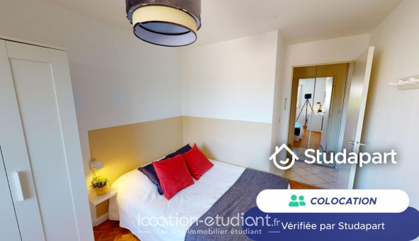 Colocation tudiante Studio à Lyon 7me arrondissement (69007)