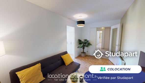 Colocation tudiante Studio à Lyon 7me arrondissement (69007)