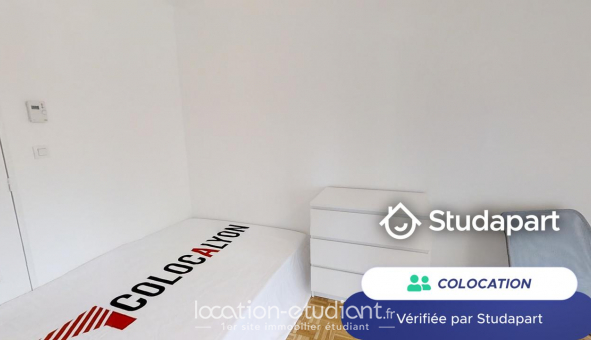 Colocation tudiante Studio à Lyon 8me arrondissement (69008)