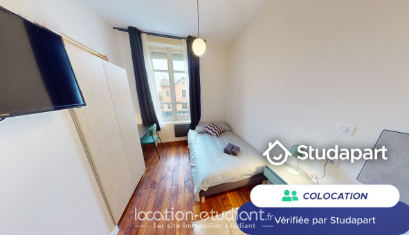 Colocation tudiante Studio à Lyon 8me arrondissement (69008)