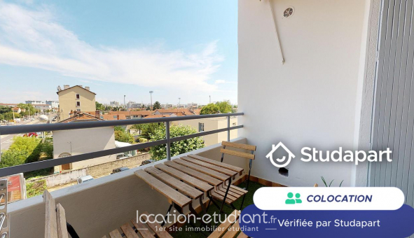 Colocation tudiante Studio à Lyon 8me arrondissement (69008)