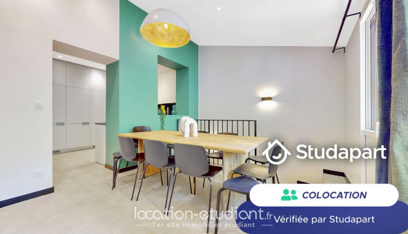 Colocation tudiante Studio à Lyon 8me arrondissement (69008)