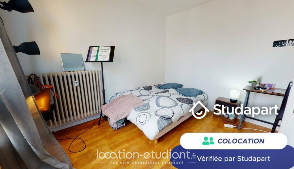 Colocation tudiante Studio à Lyon 8me arrondissement (69008)