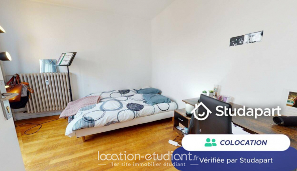 Colocation tudiante Studio à Lyon 8me arrondissement (69008)