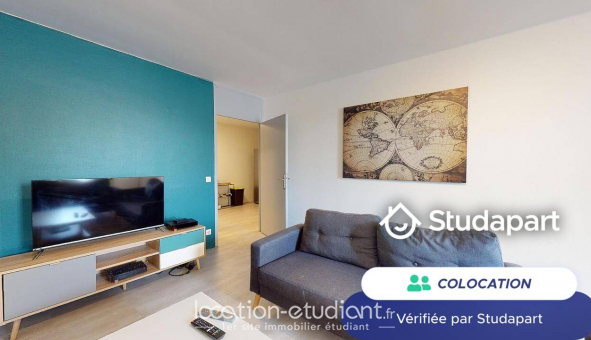 Colocation tudiante Studio à Lyon 8me arrondissement (69008)