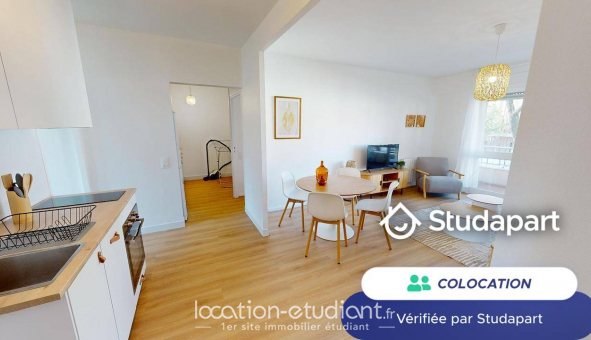 Colocation tudiante Studio à Lyon 8me arrondissement (69008)