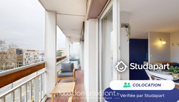 Colocation tudiante Studio à Lyon 8me arrondissement (69008)