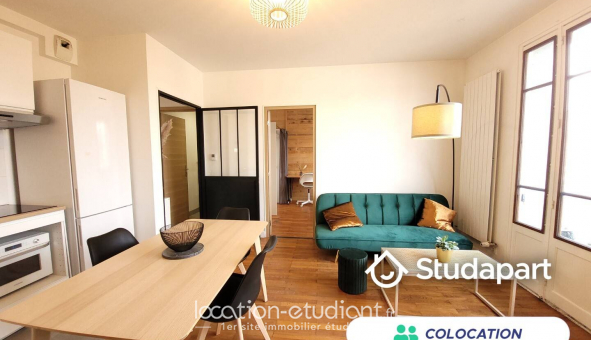 Colocation tudiante Studio à Lyon 8me arrondissement (69008)