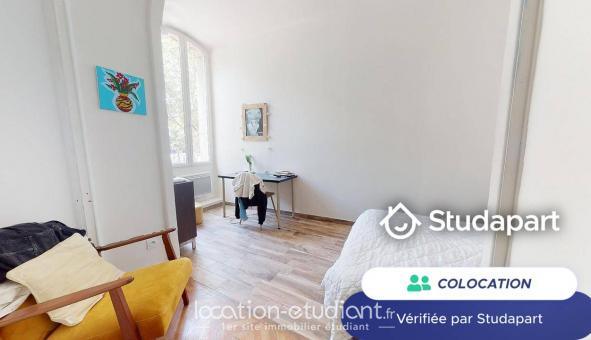 Colocation tudiante Studio à Marseille 01er arrondissement (13001)