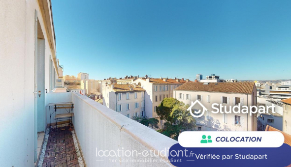 Colocation tudiante Studio à Marseille 03me arrondissement (13003)