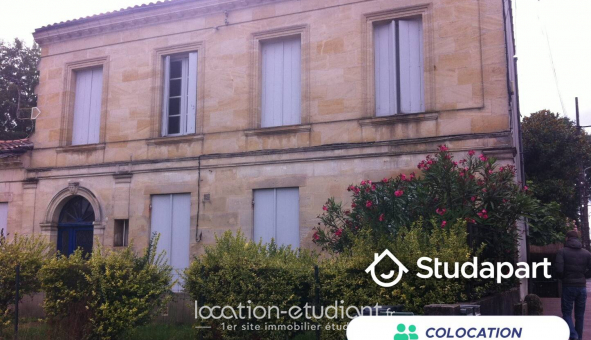 Colocation tudiante Studio à Mrignac (33700)