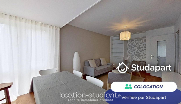 Colocation tudiante Studio à Mont Saint Aignan (76130)