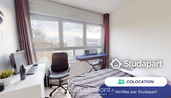 Colocation tudiante Studio à Mont Saint Aignan (76130)